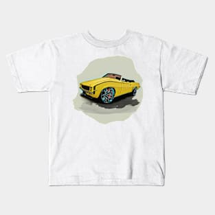 1969 Camaro RS Kids T-Shirt